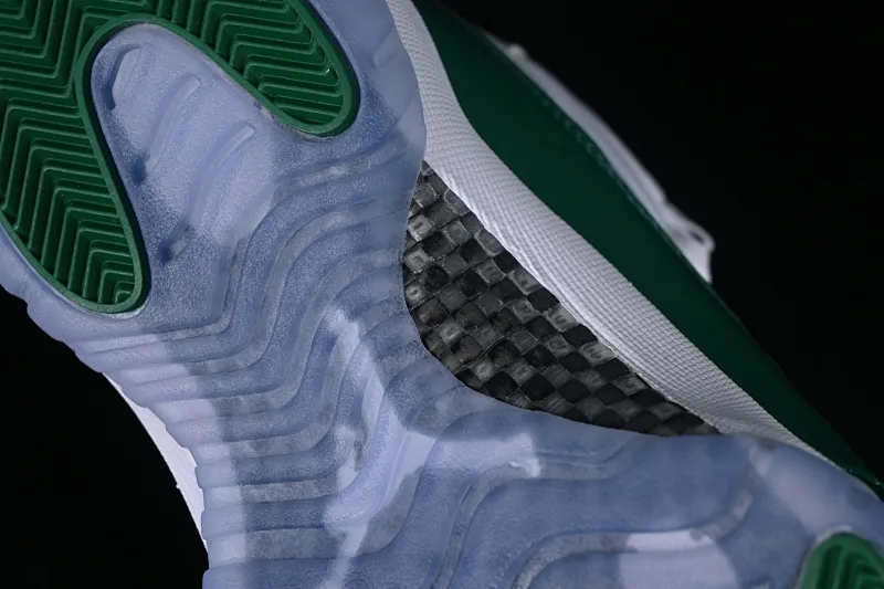 All categories Air Jordan Jordan series basketball shoes Air Jordan 11 Air Jordan 11 Retro "White And Green" AJ11 Joe 11 patent leather white and green CT8012-113